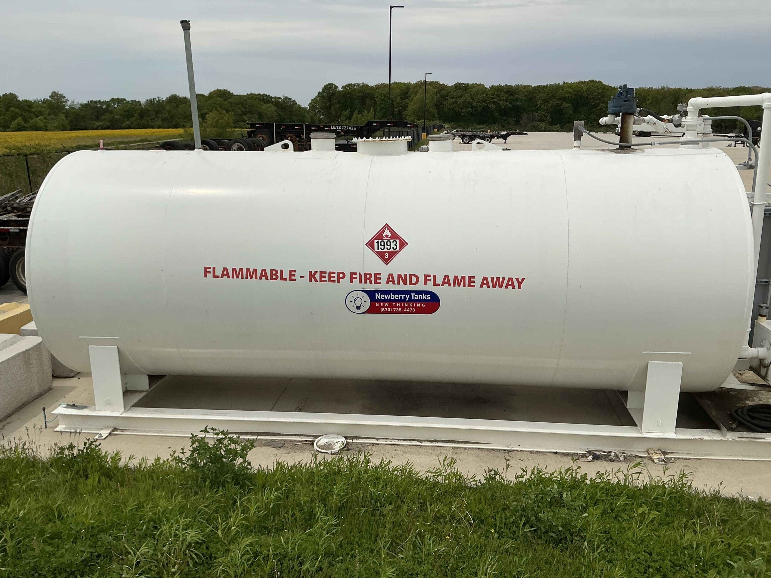 2023 NEWBERRY 8,000 GALLON DIESEL TANK & PUMP