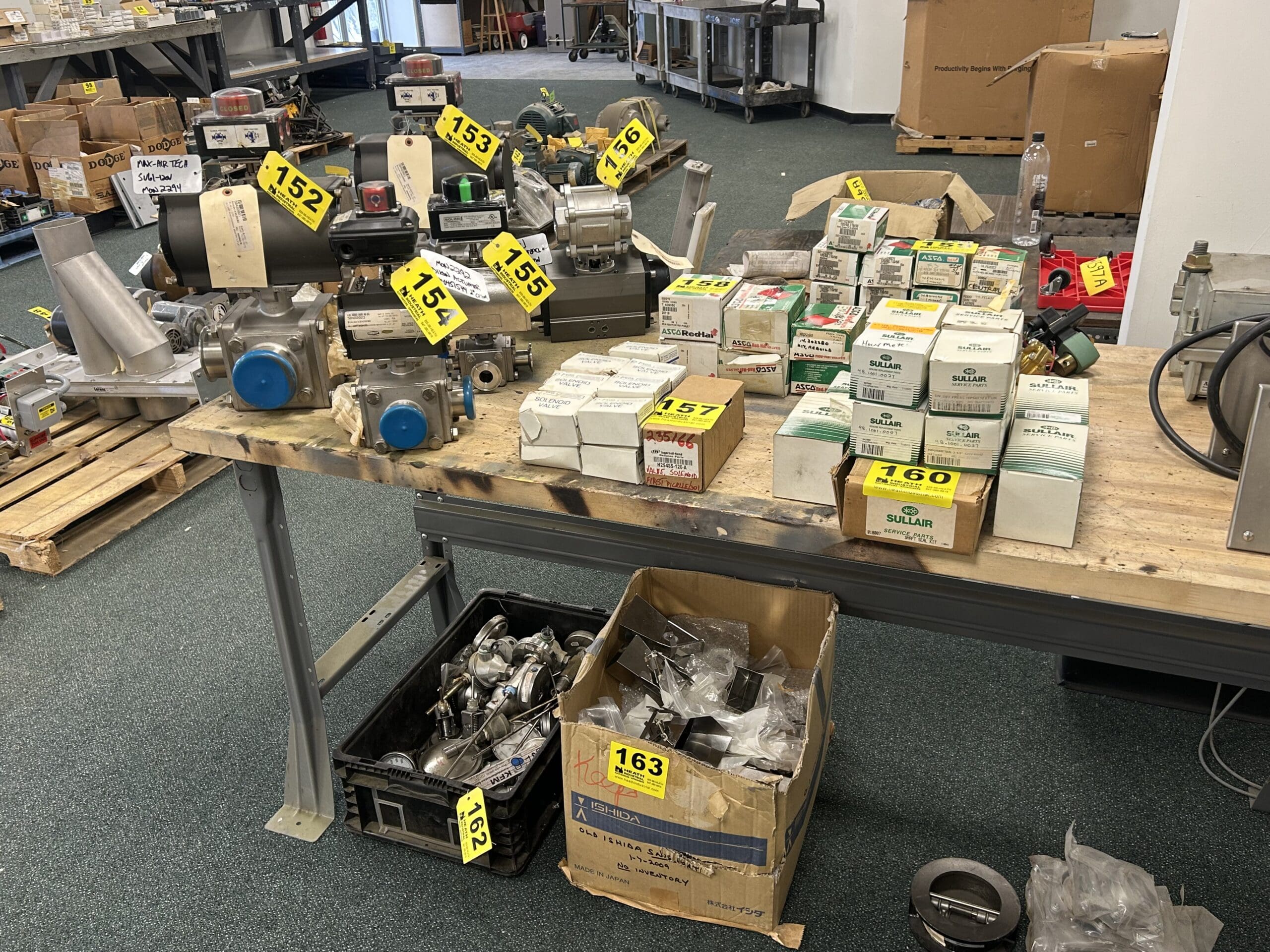 MRO Auction – Bearings, Motors, Pumps, Much More!